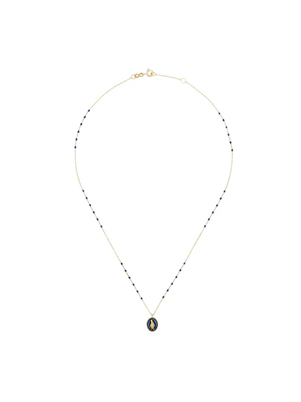 gold penguin necklace