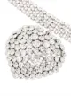 Alessandra Rich embellished drop heart choker