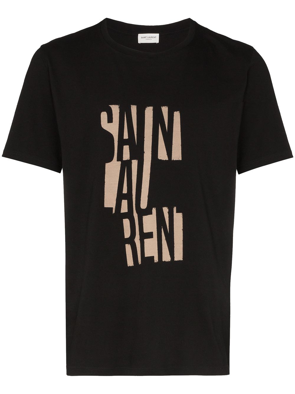 фото Saint Laurent футболка с логотипом