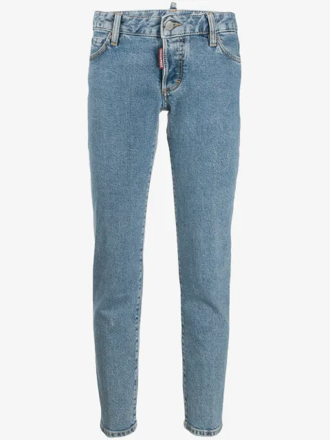 DSQUARED2 skinny jeans de tiro bajo