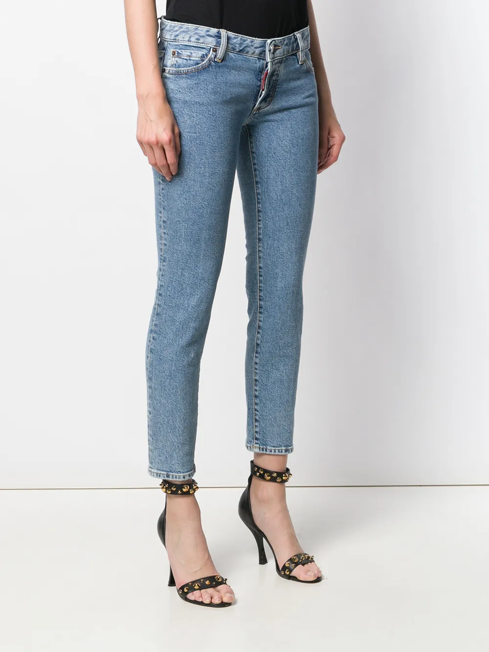 DSQUARED2 Skinny jeans Blauw