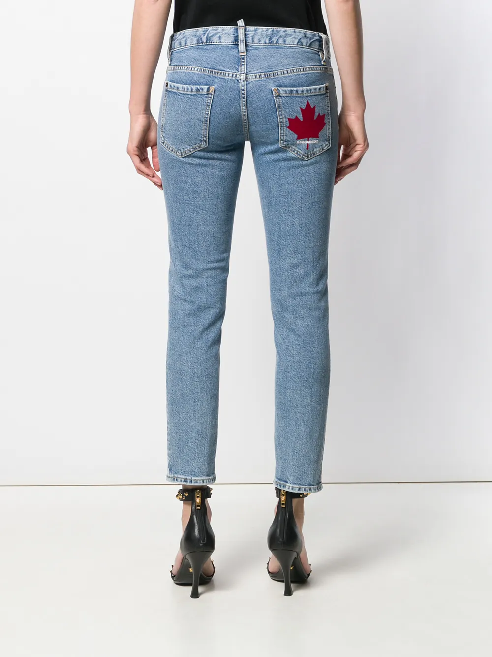 DSQUARED2 Skinny jeans Blauw