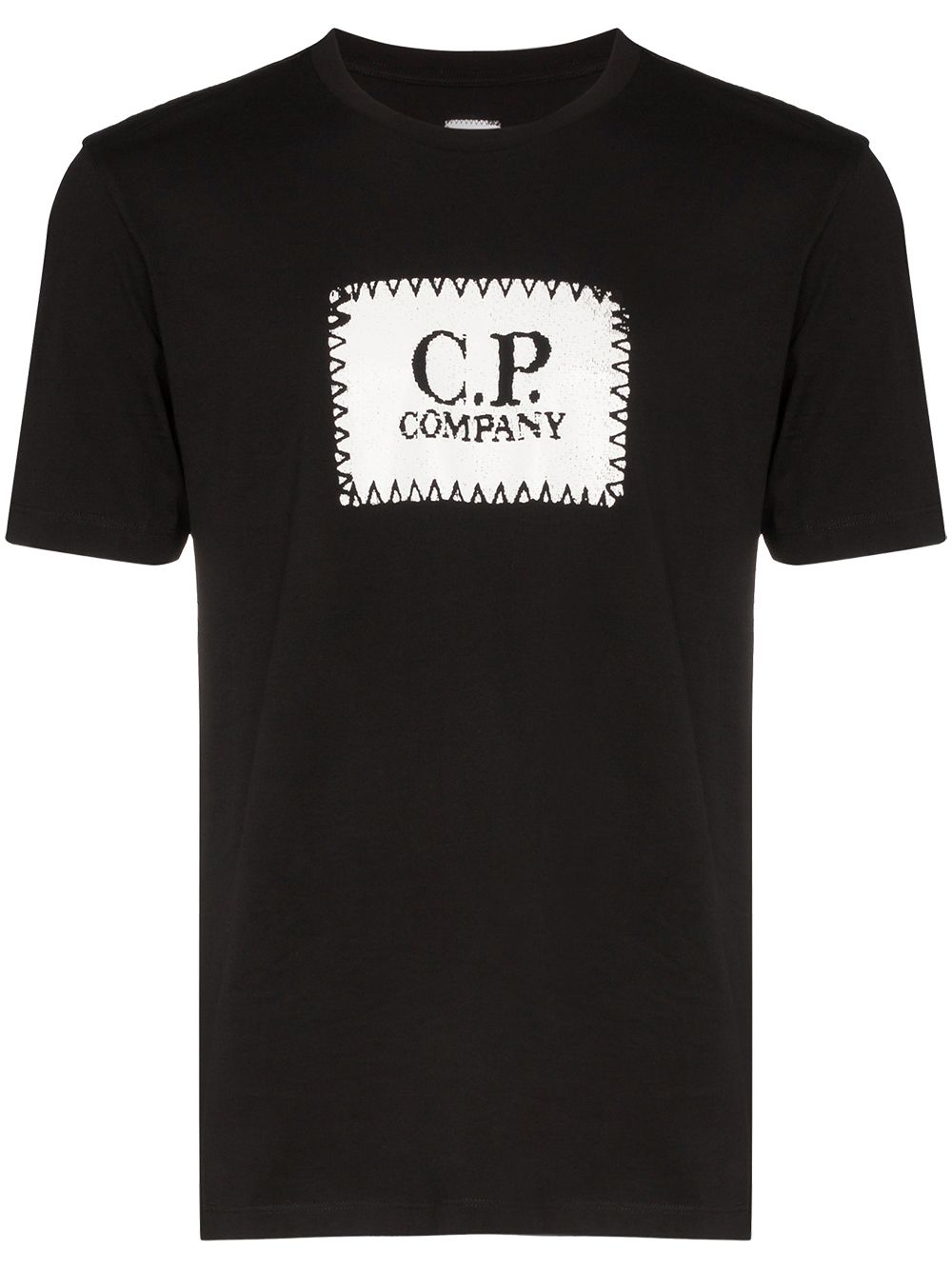 фото CP Company футболка с нашивкой-логотипом