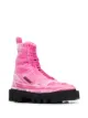 Image 2 of Rombaut ridged sole ankle boots