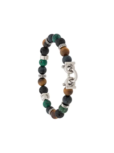Ferragamo bracelet à détails de perles