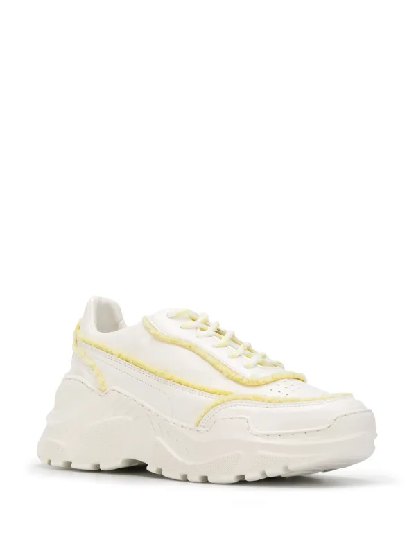 chunky trainers white