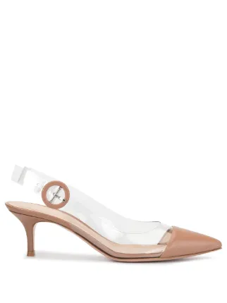 gianvito rossi plexi slingback