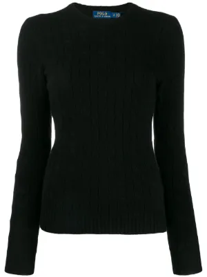 ralph lauren ladies cable knit jumper