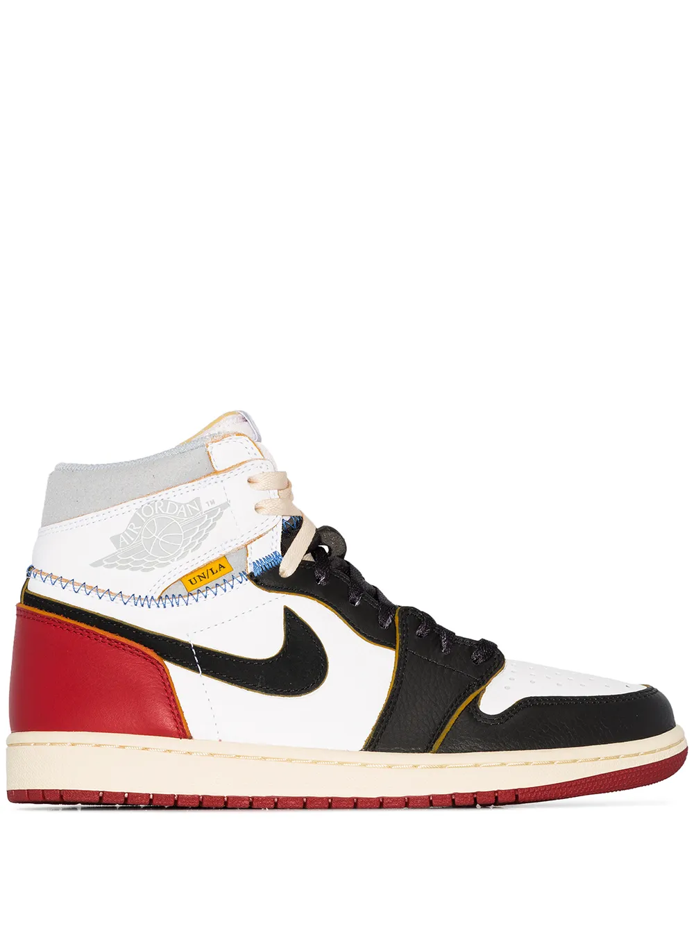 Jordan x Union Air Jordan 1 Retro High OG NRG Black Toe Sneakers -  Farfetch