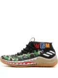 adidas x BAPE Dame4 ""Green Shark ABC Camo"" sneakers - Black