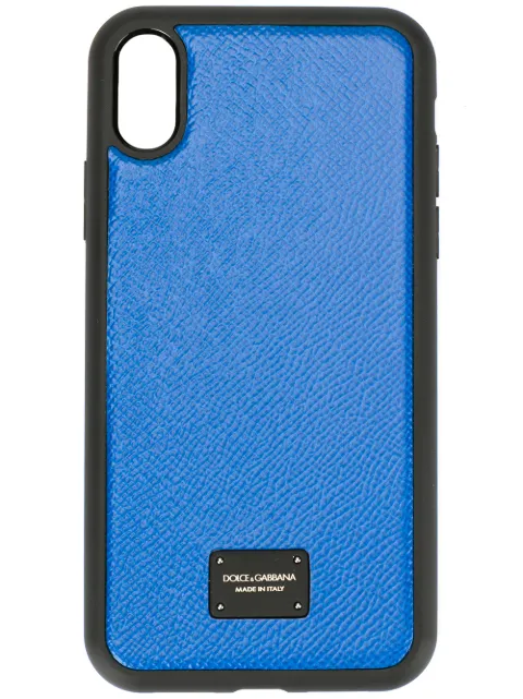 Dolce & Gabbana logo plaque iPhone X case