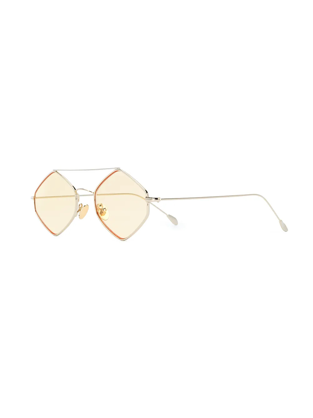  Spektre Sonnenbrille Mit Doppelsteg   Gold 