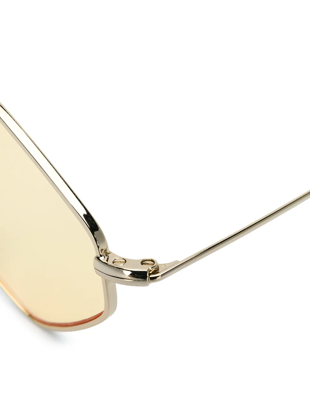  Spektre Sonnenbrille Mit Doppelsteg   Gold 