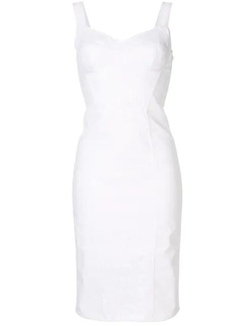 Dolce & Gabbana vestido con diseño de corset