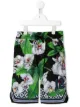 الصورة 1 من Dolce & Gabbana Kids شورت برمودا مطبوع