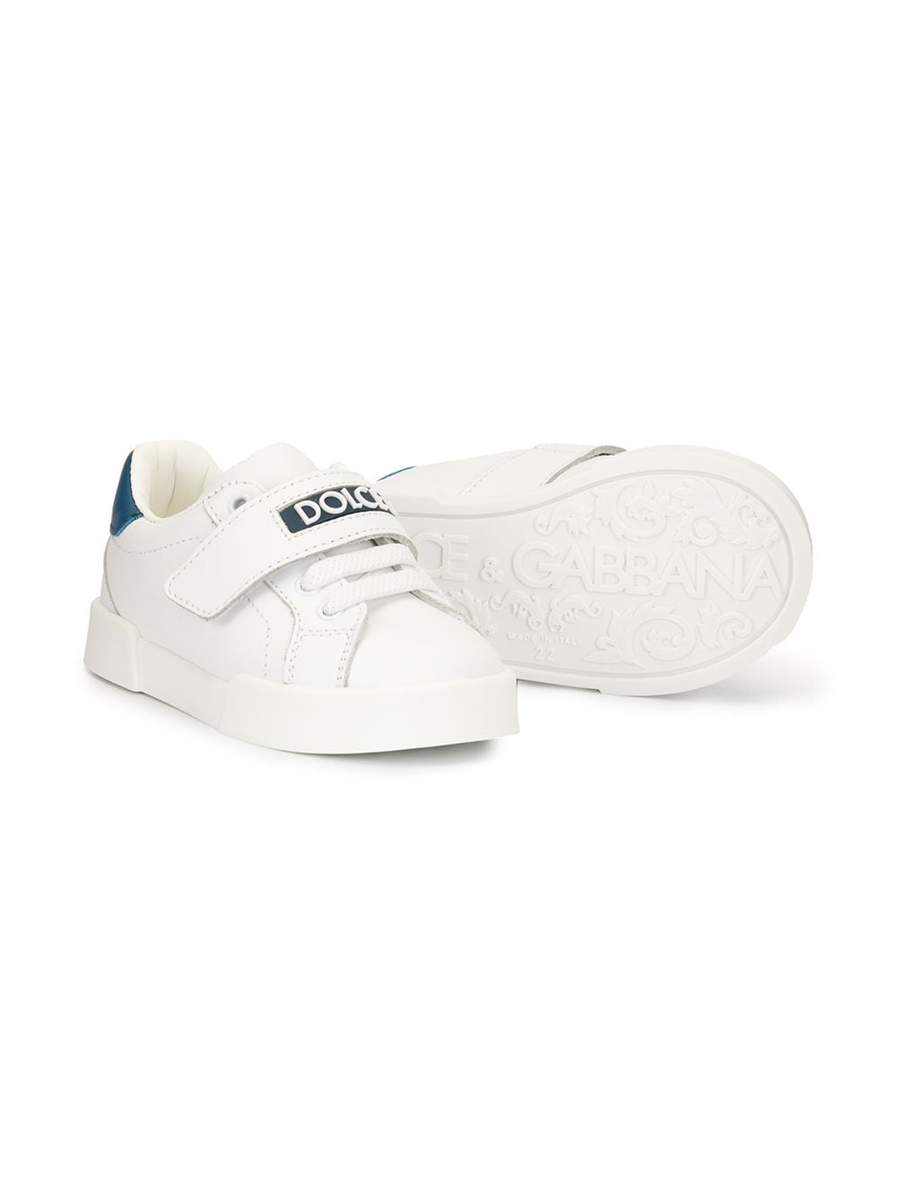 Shop Dolce & Gabbana Kids lace-up sneakers with Express Delivery - FARFETCH