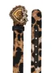 Dolce & Gabbana leopard print Devotion belt