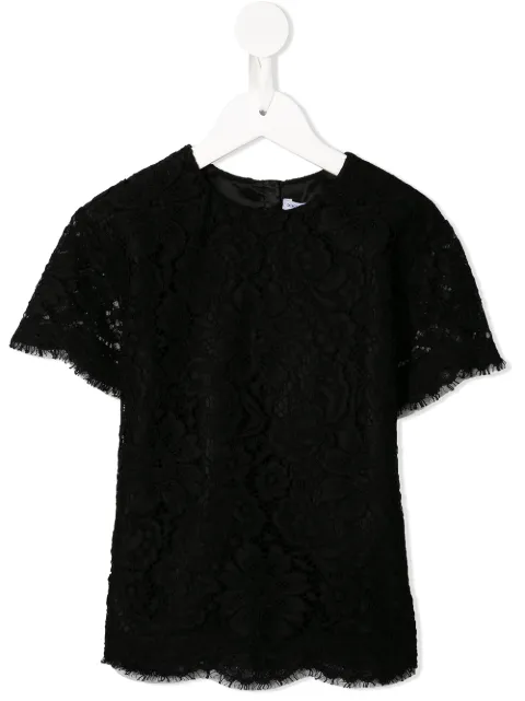 Dolce & Gabbana Kids bluse i blonde