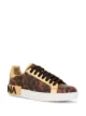 Image 2 of Dolce & Gabbana tortoiseshell low-top sneakers