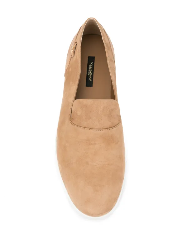 slip on croco beige