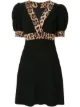 Bild 1 von Dolce & Gabbana Ausgestelltes Kleid mit Leoparden-Print