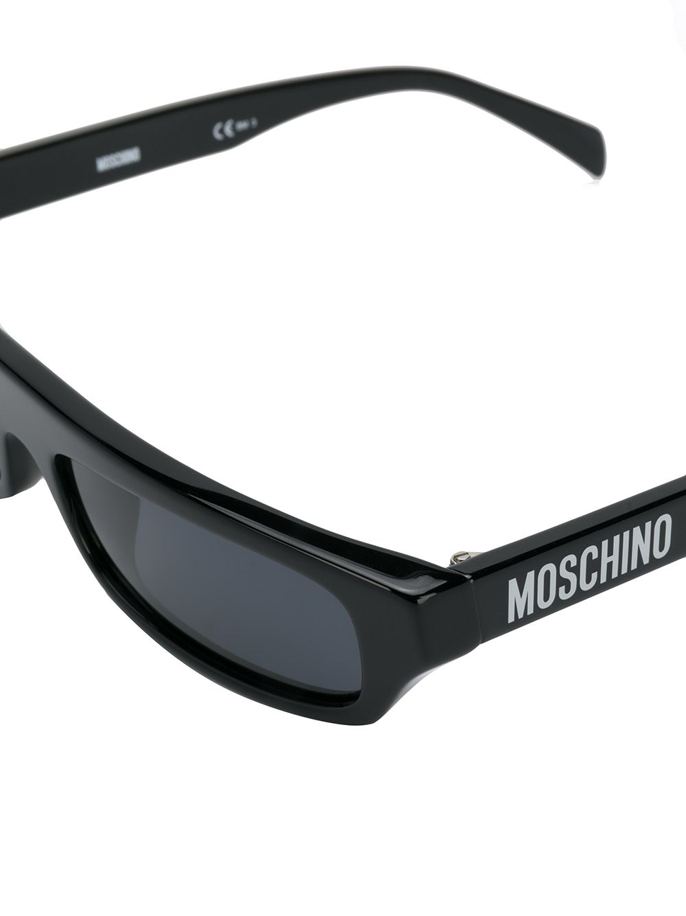 фото Moschino eyewear солнцезащитные очки в прямоугольной оправе