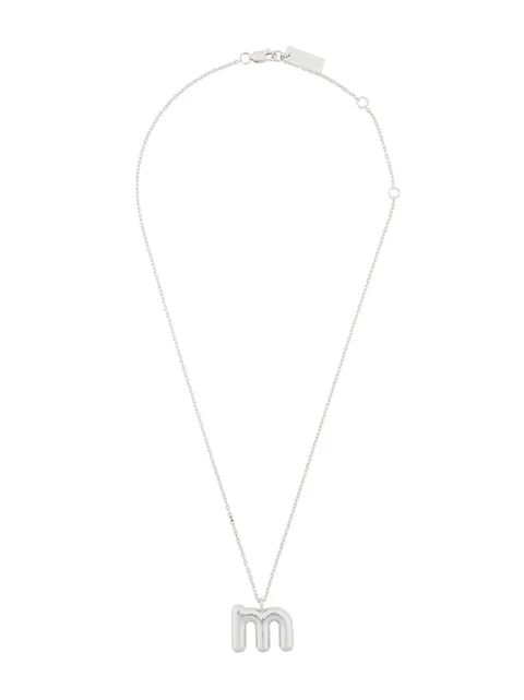 Shop silver Marc Jacobs Bubble M 