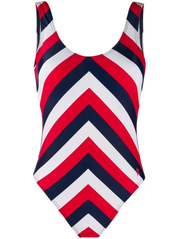 Chevron one piece swimsuit clearance