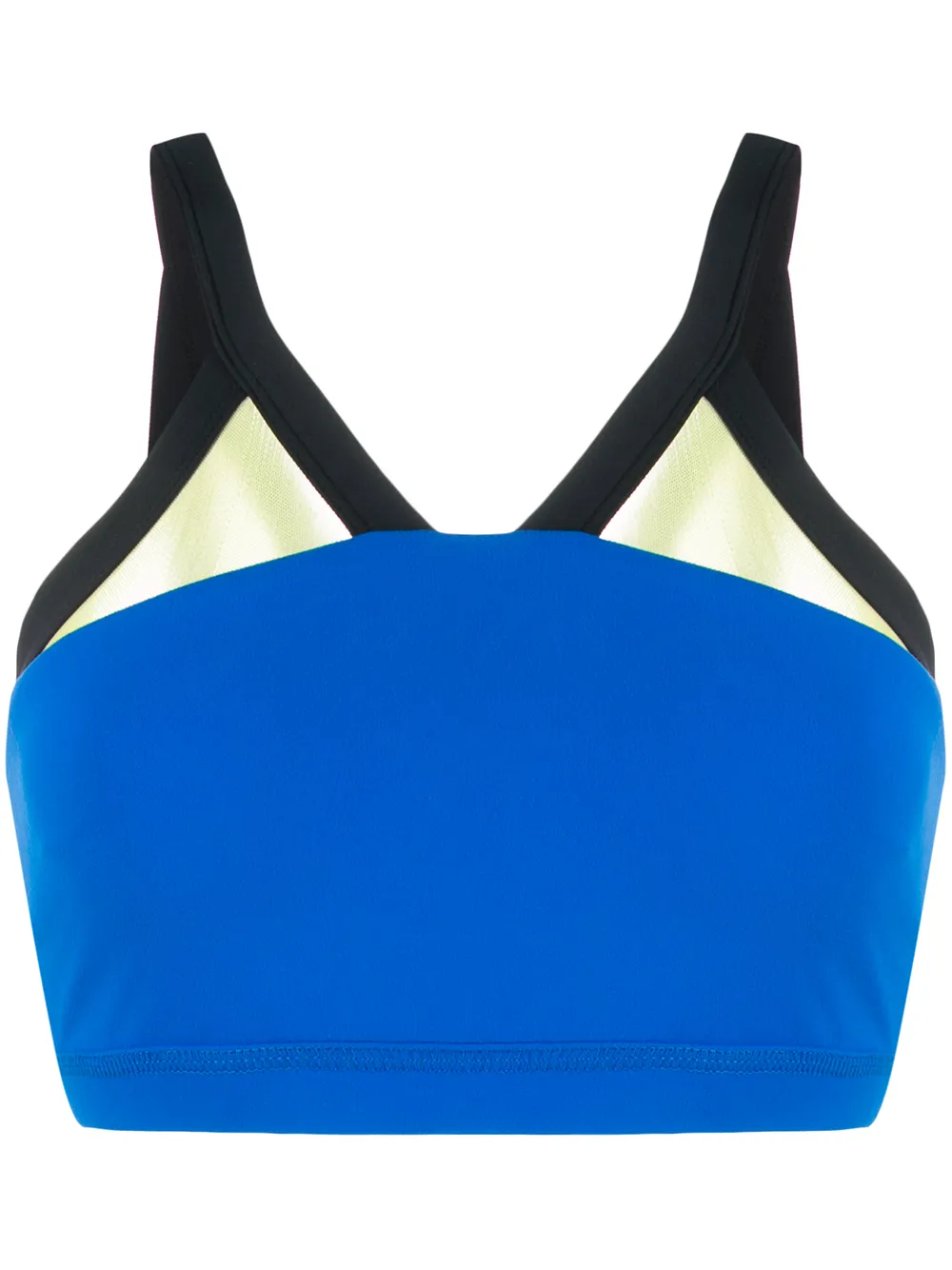 Perfect Moment mesh-trimmed sports bra Perfect Moment mesh-trimmed sports bra