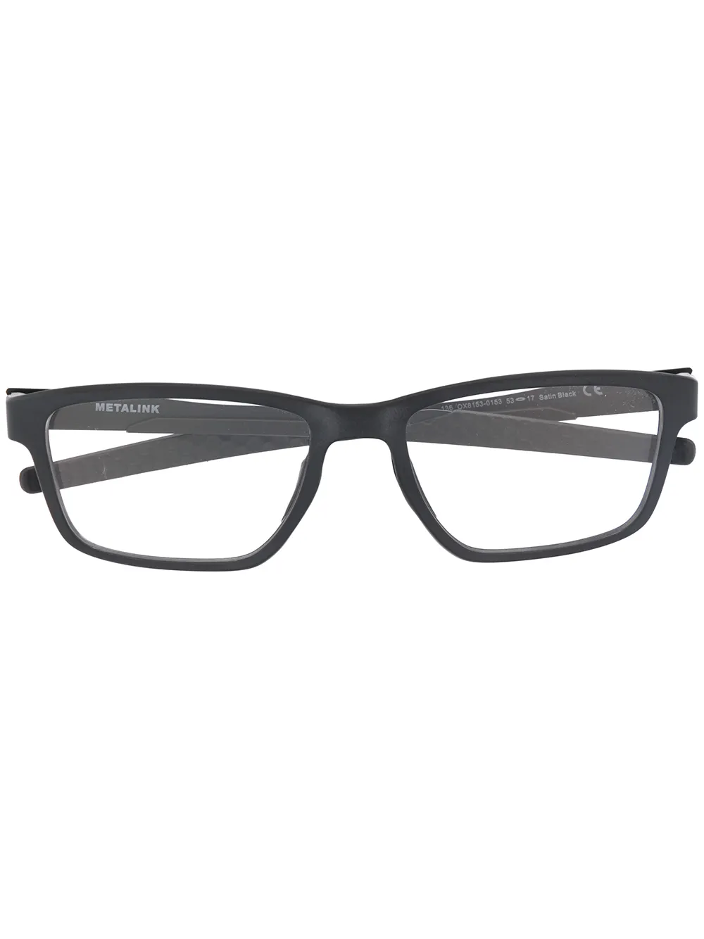 Oakley rectangle frame glasses | Black | Image 1