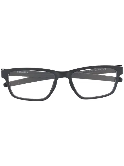 Oakley lentes con armazón rectangular