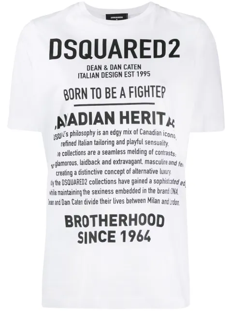 DSQUARED2 logo print T-shirt