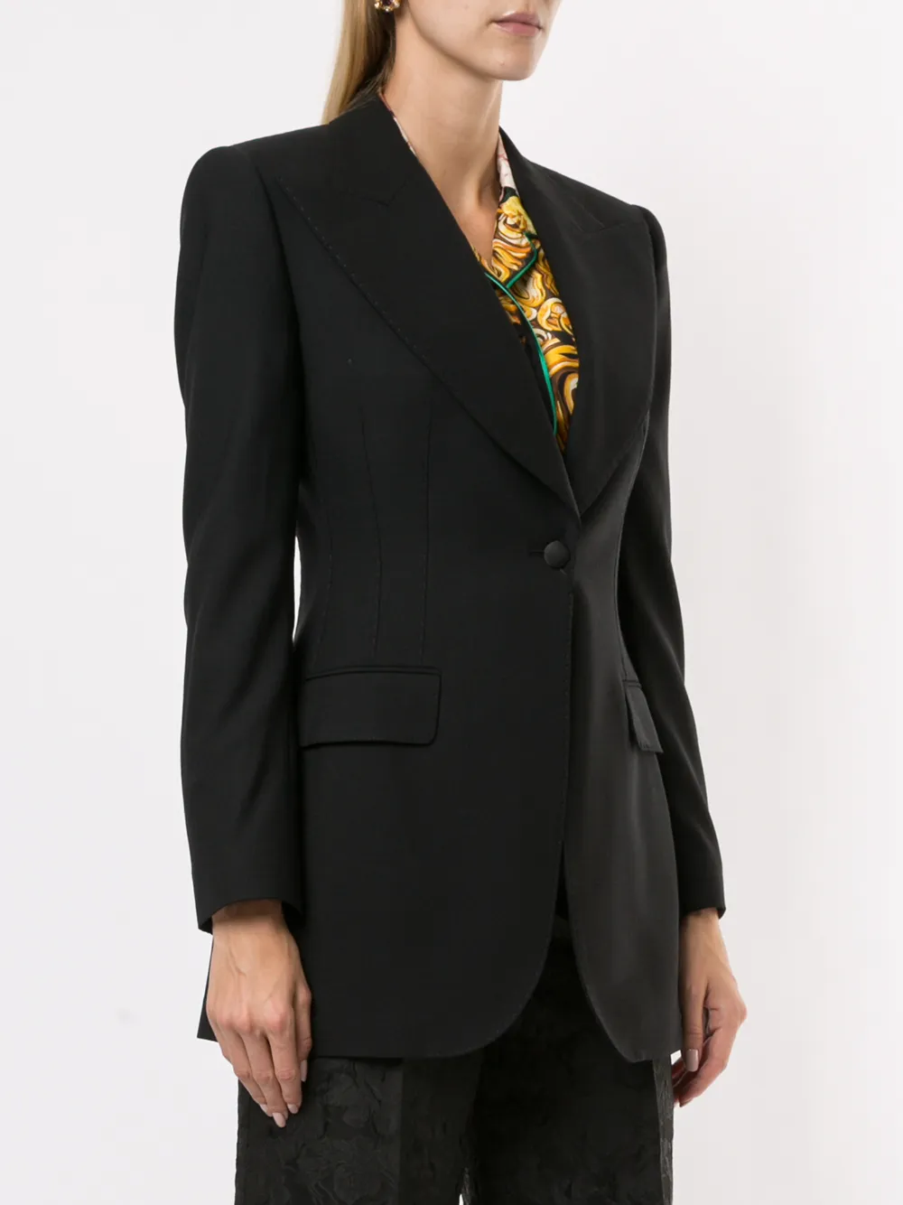 Dolce & Gabbana fitted single-breasted blazer