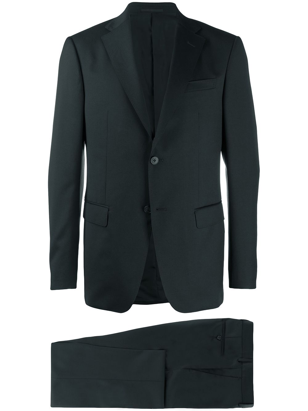 Z Zegna Two-piece Formal Suit In Blau