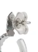 Emanuele Bicocchi Skull hoop drop earrings