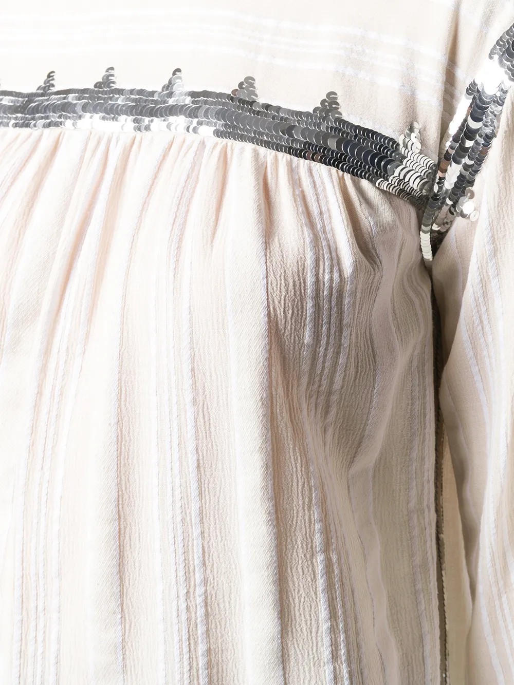 Philosophy Di Lorenzo Serafini Blouse verfraaid met pailletten Beige