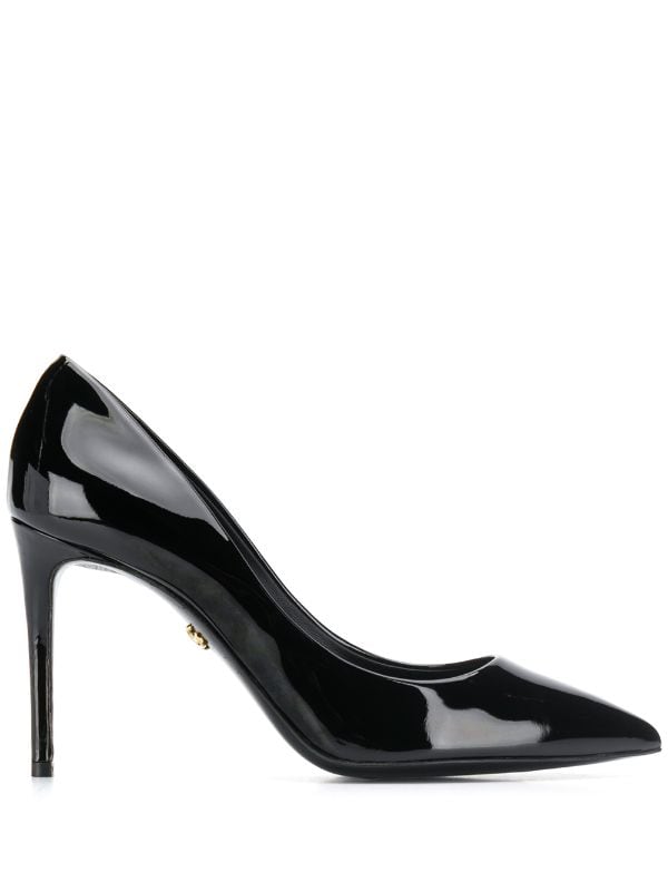 barocco patent leather pumps