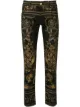 الصورة 1 من Dolce & Gabbana جينز ضيق بطبعة زهور