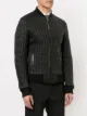 Dolce & Gabbana Bomberjacke aus strukturiertem Leder