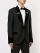 Dolce & Gabbana floral jacquard one button suit