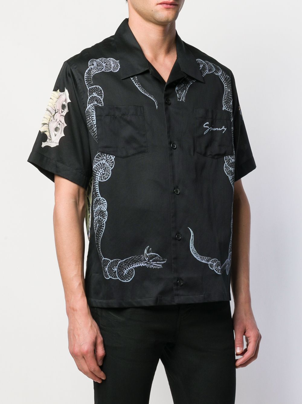 фото Givenchy рубашка Snake & Icarus Hawaiian
