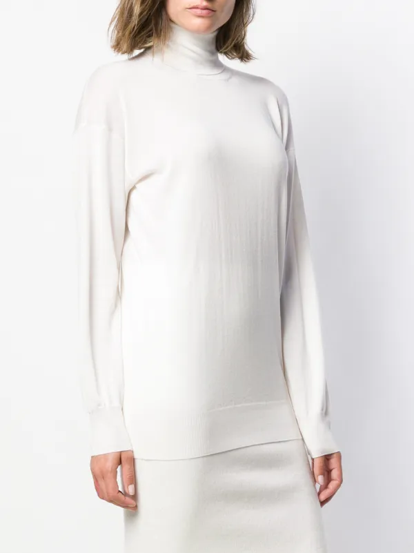 TOM FORD Turtleneck Jumper White FARFETCH IE - Main Image