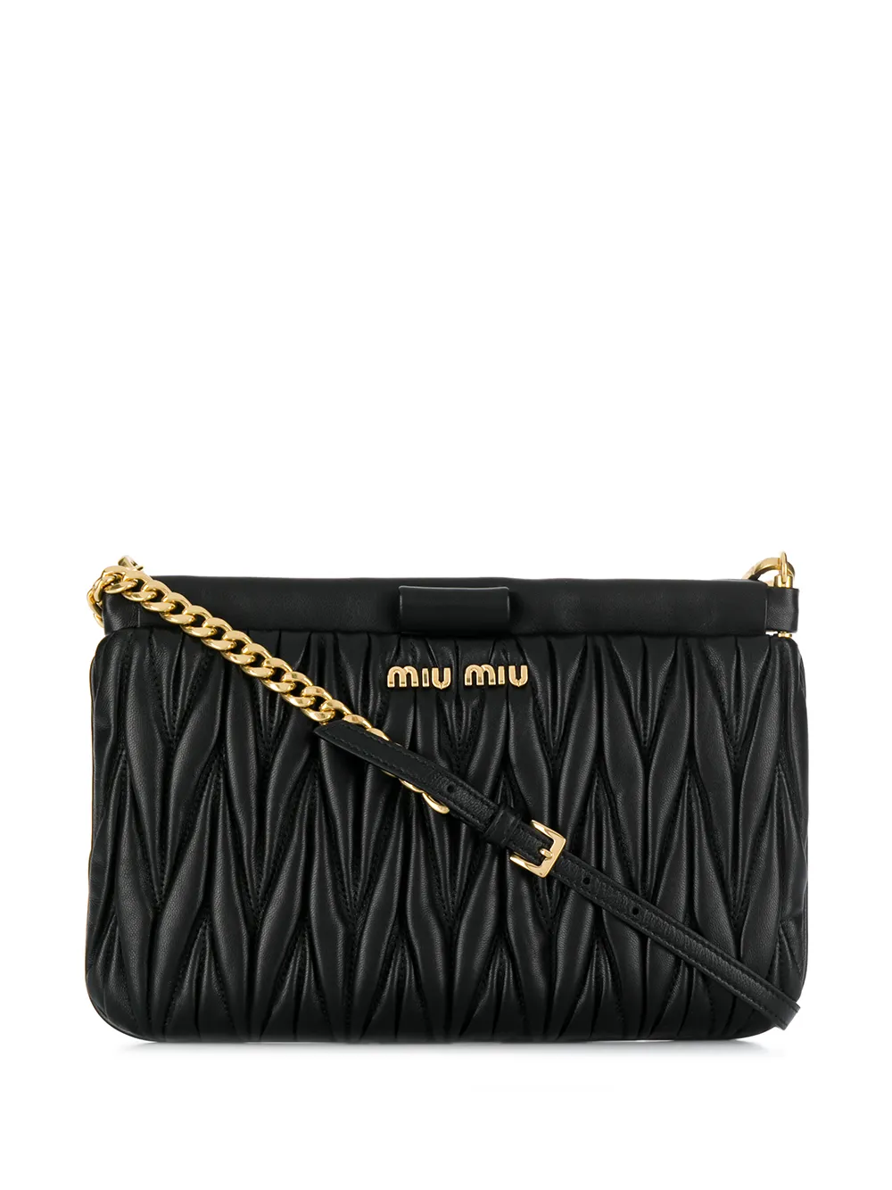 Miu Miu Matelass Shoulder Bag Farfetch