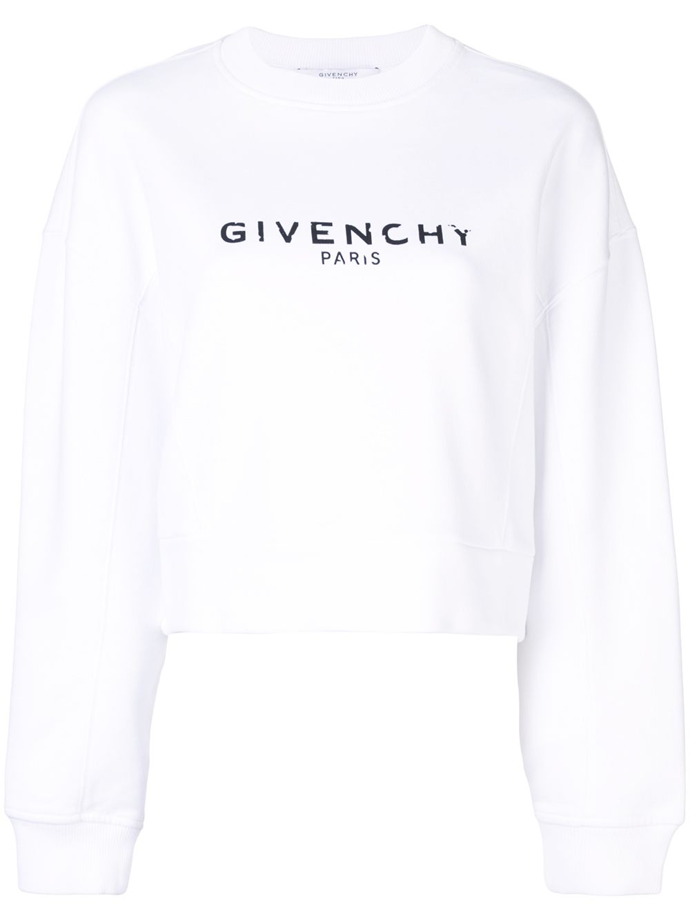 фото Givenchy толстовка с круглым вырезом и логотипом