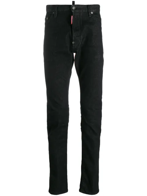 DSQUARED2 mid-rise slim-fit jeans