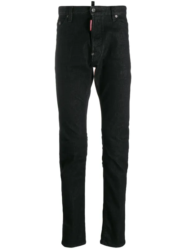 mid rise slim fit jeans