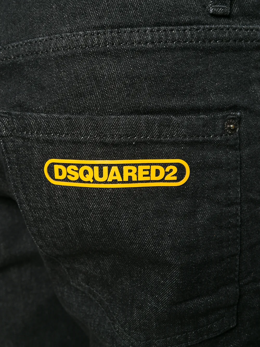 DSQUARED2 Mid-rise jeans Zwart
