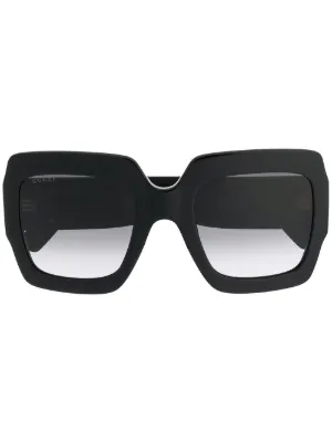 gucci men's oversized sunglasses