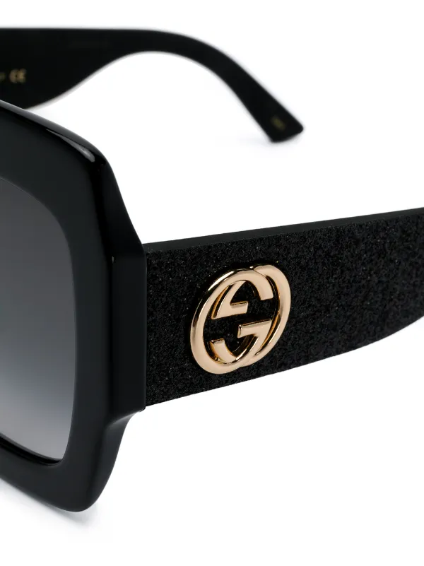 Gucci Eyewear Lentes De Sol Oversize - Farfetch