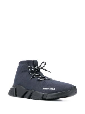 Track leather low trainers 63 Balenciaga Vestiaire Collective